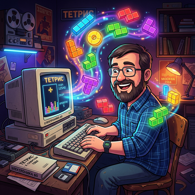 Alexey Pajitnov and the creation of Tetris