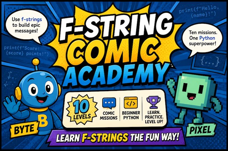 F-String Comic Academy