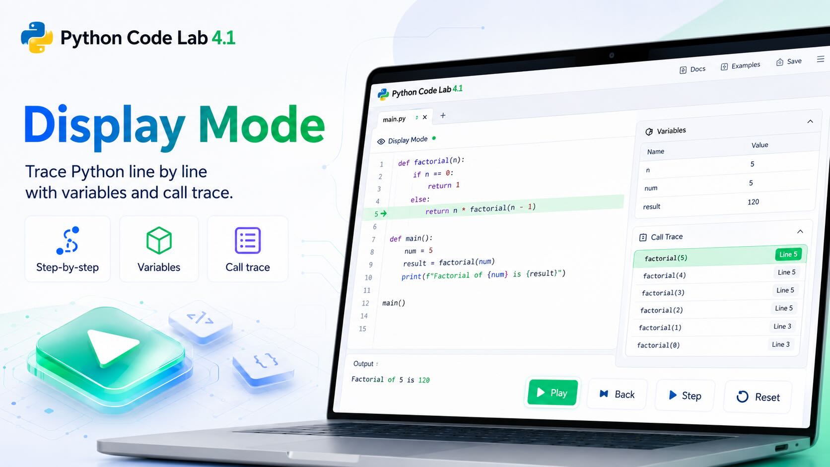 Python Code Lab screenshot 3
