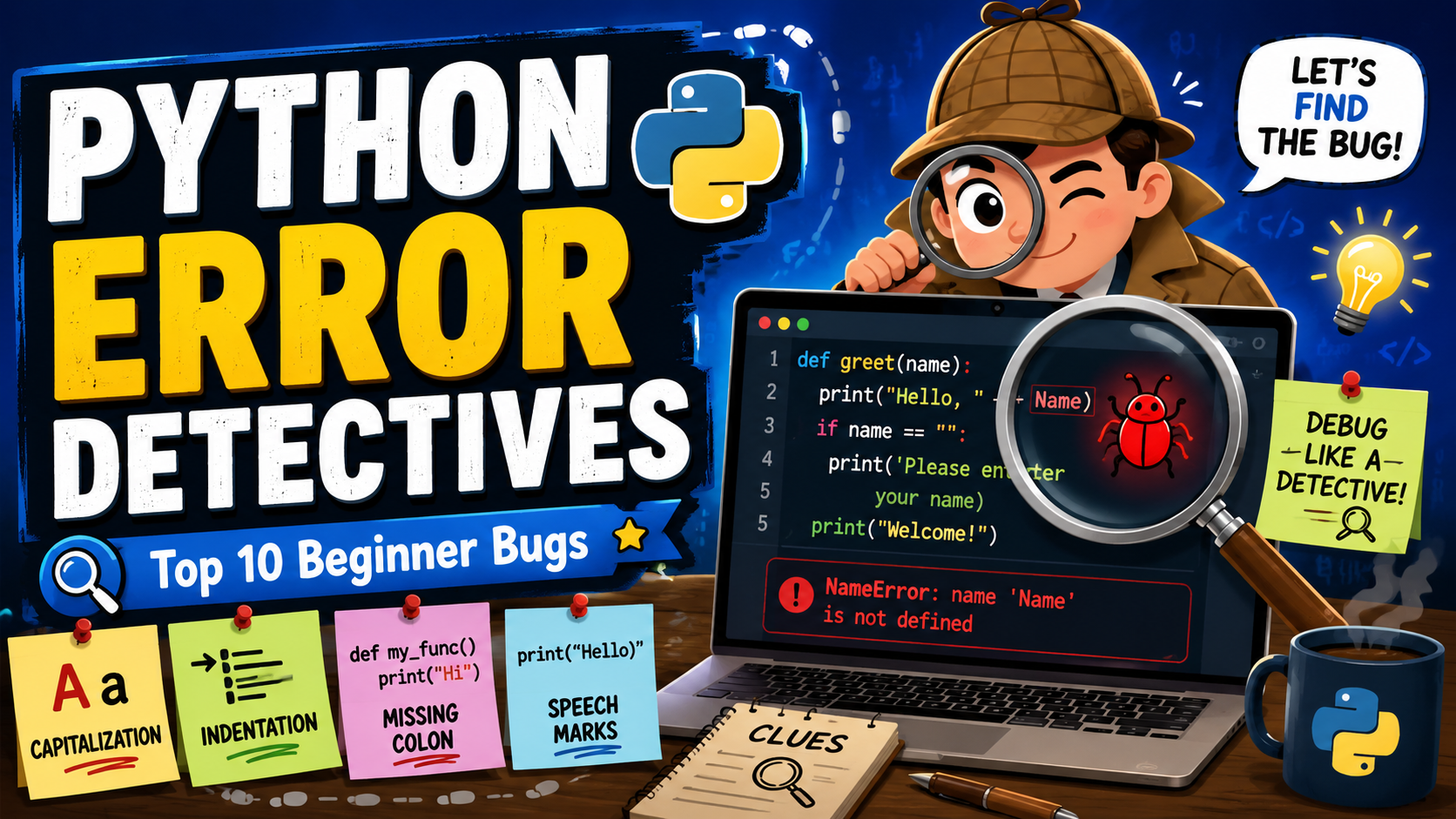 Python Error Detectives