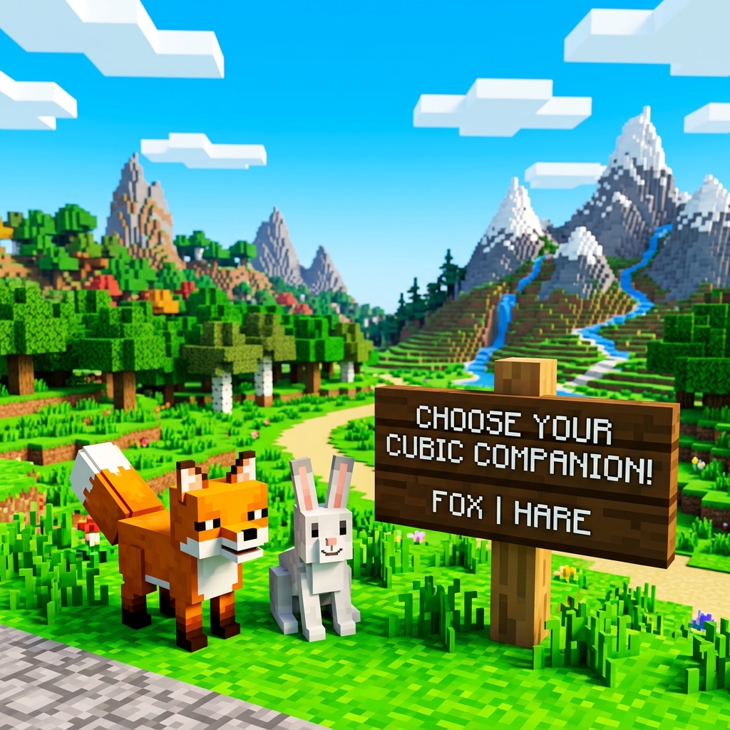 3D Minecraft Reader World